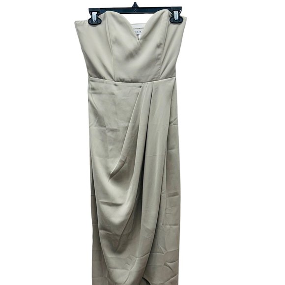 Shona Joy Stapless Women's Midi Dress Cream - Size 4 (US) - Picture 1 of 9